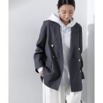 「NANO universe」 テーラードジャケット FREE チャコール レディース