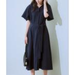 ショッピングDays 「7days Life Styling」 半袖ワンピース LL ネイビー レディース