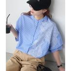 「BONLECILL」 半袖シャツ FREE ブルー レディース