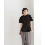 「NATURAL BEAUTY BASIC」 半袖カットソー FREE ブラック レディース
