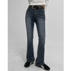 ショッピングブーツカット 「BLACKUP」 ブーツカットデニムパンツ - アッシュ レディース