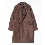 [RAGEBLUE] Пальто Честерфилд LARGE темно-коричневый мужской 