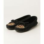 「Minnetonka」 モカシンシューズ US5 ブラック レディース