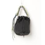 「zattu」 ハンドバッグ - ブラック レディース