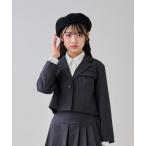 ショッピング韓国子供服 フォーマル 発表会 卒園式 入学式 「卒服」クロップドジャケット キッズ 子供服 女の子