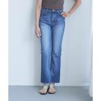 「YANUK」 ブーツカットデニムパンツ 25inch ブルー レディース