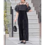 「Chico」 オーバーオール FREE ブラック レディース