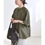 「quaranciel」 半袖カットソー ONE SIZE カーキ レディース