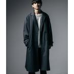 [Rocky Monroe] Пальто Честерфилд X-LARGE уголь мужской 