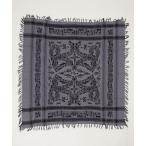 「n(n) BY NUMBER (N)INE」 音符 スカーフ ONE SIZE パープル レディース