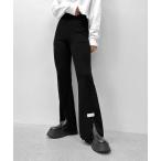 「LVEU.」 ブーツカットパンツ FREE ブラック レディース