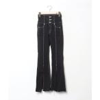 ショッピングブーツカット 「GYDA」 ブーツカットパンツ X-SMALL ブラック レディース