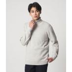 セーター ニット カシミヤブレンド スムース タートルネックニット-ウォッシャブル-「A DAY IN THE LIFE」 メンズ