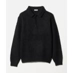 ポロシャツ バブル ニット 2B ポロシャツ メンズ