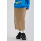 デニムスカート カーブデニムマキシスカート