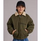 ショッピングブルゾン ブルゾン アウター 中わた ボア襟 ジャケット「PAIRMANON STREET」 キッズ 子供服 男の子 女の子