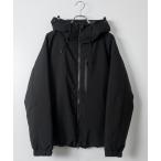 ダウンジャケット ダウン 「a」ファイバーダウン ボリューム スタンドジャケット/パーカー メンズ レディース