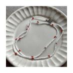 マスク 「-lensa-」ネックレスにもなるマスクストラップ（ミニチェリー）(MA)