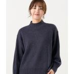 ニット セーター 「Pitta Re_)」 畔ハイネック プルオーバー レディース