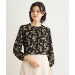 ショッピング柄 チュニック 「洗える／ジャージ素材／同柄アイテムあり」ベリーズ スペースド柄チュニック