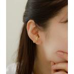 ショッピングイヤーカフ イヤーカフ 「金属アレルギー対応ノットアレプラス」２WAYガラスクロスリング・イヤカフ「NOP0140」 レディース メンズ