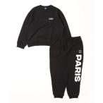 ショッピング上下 セットアップ 「Paris Saint-Germain/パリサンジェルマン」ロゴエンブレム スウェットセットアップ/上下セット メンズ レディース