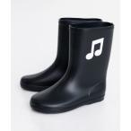 長靴 レインブーツ POMPKINS 音符レインブーツ キッズ 子供 女の子