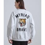 トレーナー スウェット とらフロッキースウェット メンズ