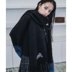 ストール マフラー ウールカシミヤマフラー(HARE) レディース