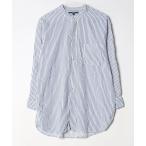 [CIAOPANIC] полоса рисунок рубашка с длинным рукавом Lb люмен z