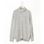 [coen] длинный рукав вязаный MEDIUM серый мужской 