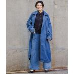 ショッピングagain 「Levi's」 トレンチコート X-SMALL ダークインディゴブルー レディース