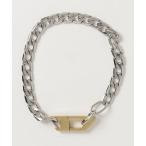 「DIESEL」 ブレスレット FREE シルバー メンズ