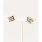 ショッピングスタッズ 「VALENTINO GARAVANI」 ロックスタッズ ピアス（両耳用） - ゴールド レディース