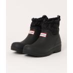 「HUNTER」 レインブーツ UK4 ブラック レディース