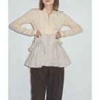 [leimn] [Deux Amour] топ M бежевый женский 