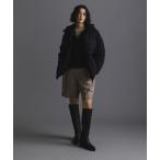 ショッピングnano 「NANO universe」 ダウンジャケット「nishikawa downコラボ」 M ブラック レディース