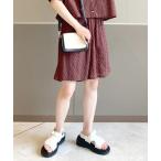 [w closet] шорты FREE Brown женский 