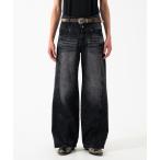 ジーンズ CRUSH FADE SIDE SEEM BOOTS CUT JEANS / クラッシュフェードサイドシームブーツカットデニム メンズ レデ