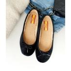 ショッピングバレエシューズ バレエシューズ パンプス 「O'Kyti/オキティ」 ベルベット バレエシューズ