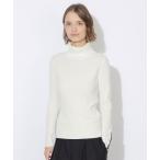 ニット セーター 「Quiet checkシリーズ」リブニットインナー レディース