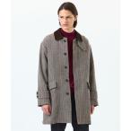 ステンカラーコート コート HEAT TWEED（ヒートツイード）BALBY（バルビー） メンズ