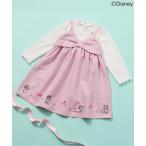 ショッピングリボン ワンピース WEB限定「ディズニーキャラクター/マリー」リボンワンピース キッズ 子供服 女の子