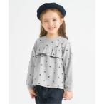 トレーナー  「WEB限定」フレアフリルトレーナー_ジュニア対応 キッズ 子供服 女の子