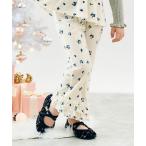 パンツ 「セットアップ可」ベロアフリルレギンス_ジュニア対応 キッズ 子供服 女の子