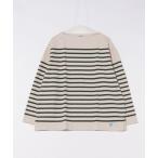 t рубашка [ORCIVAL/o-si bar ]BOAT NECK L/S WIDE мужской 