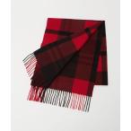 マフラー 「別注」「Joshua Ellis」ブラックウォッチ マフラー メンズ