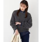 ショッピングcolors ニット セーター SHIPS Colors:「手洗い可能」シャギー クルーネック ニット レディース