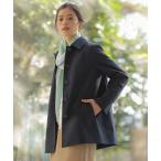 ステンカラーコート コート 「春のマストアイテム」ドライストレッチ ショート ステンカラー コート レディース