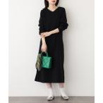 ルームウェア 部屋着 Vネック裏起毛ワンピース レディース